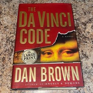 Like new large print hardcover book